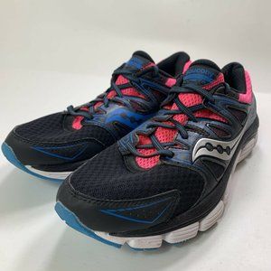 Saucony Womens Propel Vista Black & Pink Running Shoes Size 11